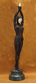 Starfish Dancer Elfenbein-Bronze um 1920 (unverk�uflich)