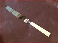Besteckgriff aus Elfenbein