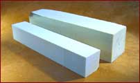 Elfenbein-Zuschnitte f�r Fl�ten