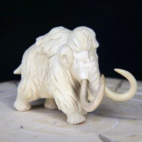 Mammut mit zotteligem Fell