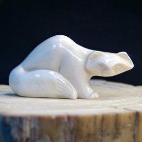 Polarfuchs Inuit-Arbeit