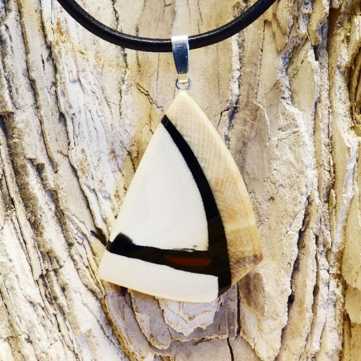 Anhänger kantig mit Achat