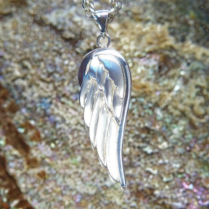 Engelsflügel aus Silber