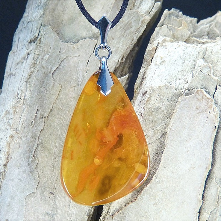 Bernstein-Anhänger flach