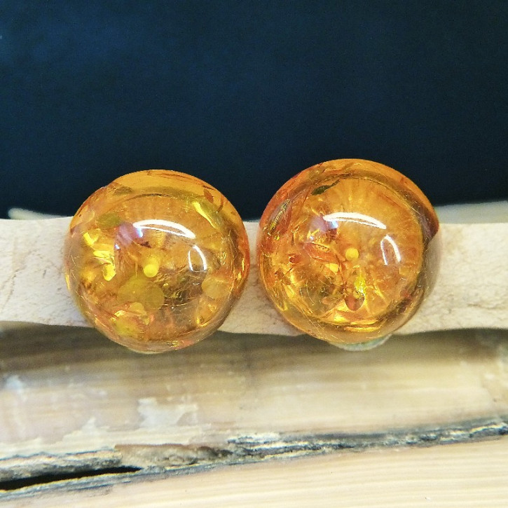 Bernsteinclipse ca. 16mm