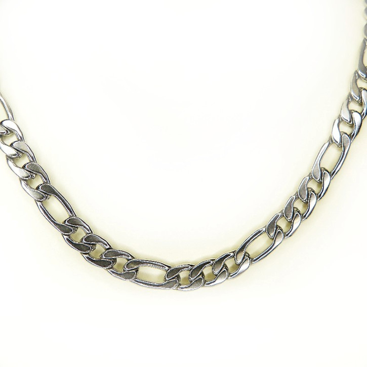schwere Figarokette Edelstahl 70cm