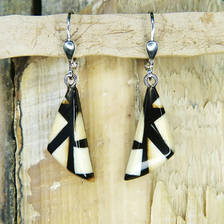 Mammut-Ohrhänger dreieckig