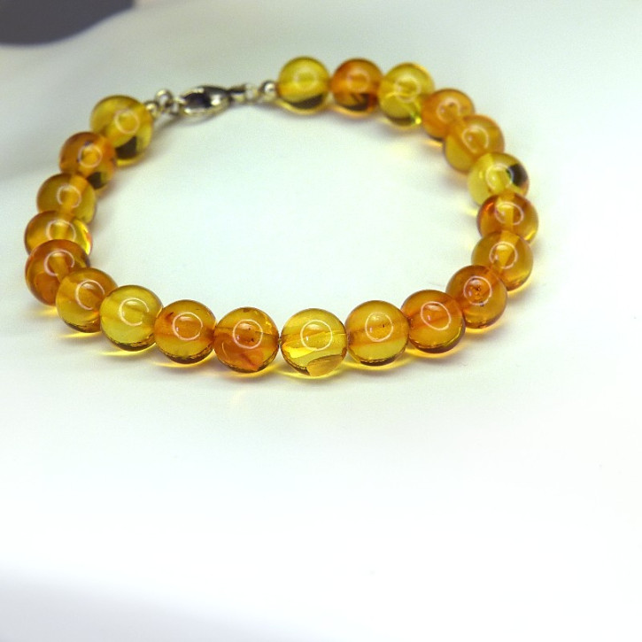 Barockarmband aus Naturbernstein