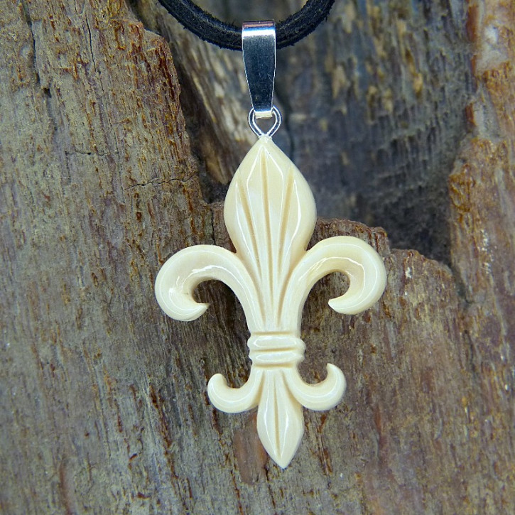 Mammut-Anhänger "französische Lilie"