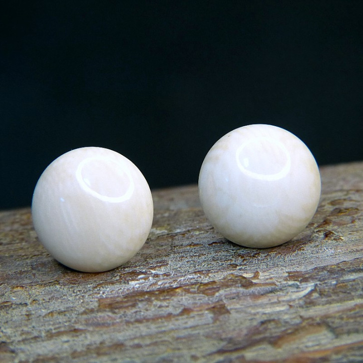 Bouton-Ohrstecker Mammut ca.14mm