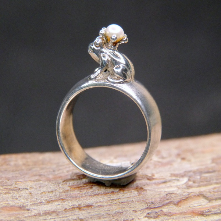 Silberring Froschkönig W53/54