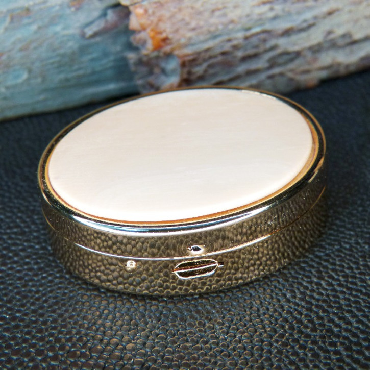 große Pillendose mit Mammut