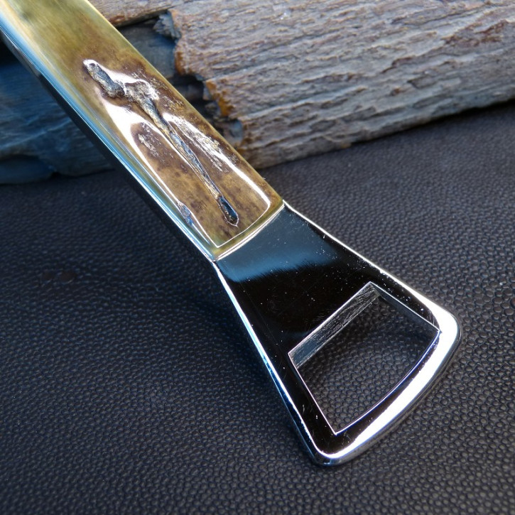 Flaschenöffner mit toller Mammutrinde