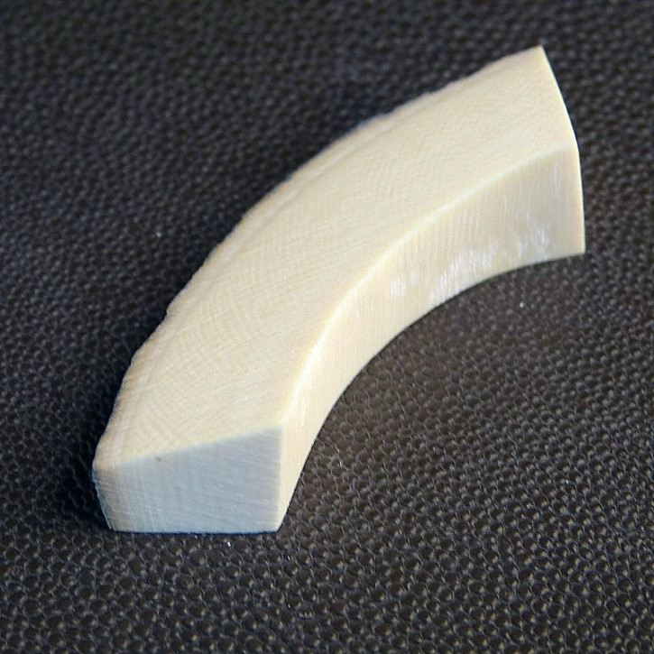 Mammut-Bogenstück ca. 62 x 18 x 13 - 6mm rissfrei