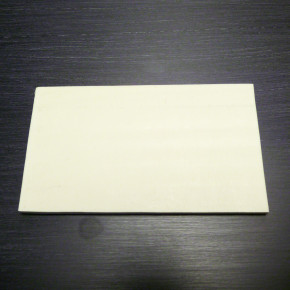 Kasein-Platte ca. 180 x 100 x 5,2-5,5mm