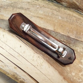 Haarspange mit Mammut-Elfenbein und Malachit