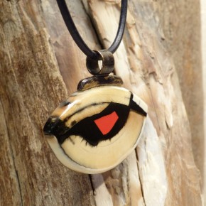 Anhänger quer mit Koralle