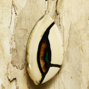 Anhänger mit Malachit