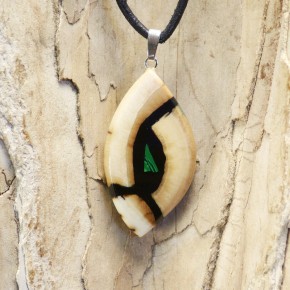 Anhänger mit Malachit