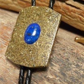 Bola Metall mit Lapislazuli