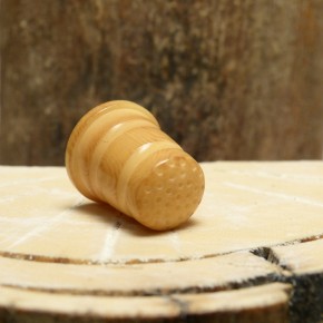 Fingerhut Tagua gebeizt