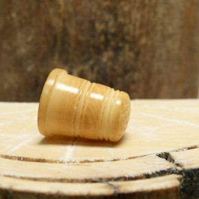 Fingerhut Tagua gebeizt