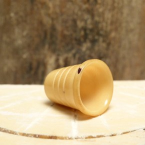 Fingerhut Tagua gebeizt