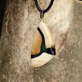 Mammut-Anhänger mit 3-farbig