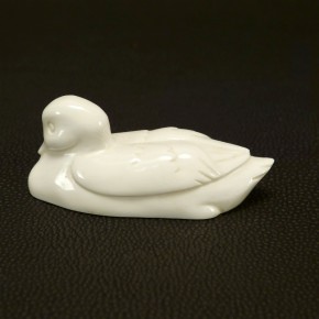 Ente aus Mammut-Elfenbein