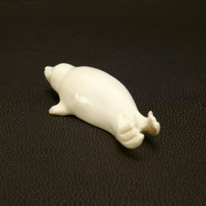 Seehund aus Mammut-Elfenbein