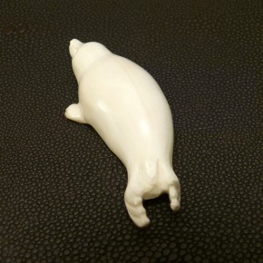 Seehund aus Mammut-Elfenbein