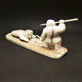 Inuit auf der Walrossjagd