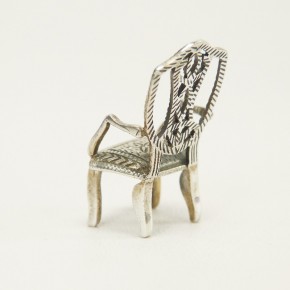 Stuhl aus Silber 925/-