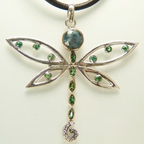 Anhänger 925/- "Libelle"