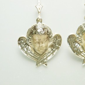 Silberohrringe Engel/Putte