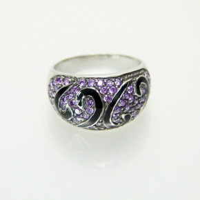 Silberring mit Zirkonia W 18