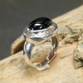 Silberring mit Onix W 19,1