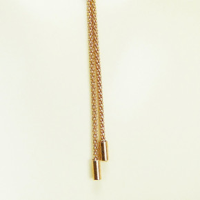 Knoten-Collier 925/- rosèvergoldet