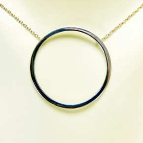 zartes Collier Silber 925/-