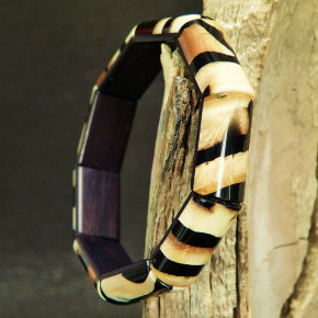 schmales Mammut-Armband mit tollen Färbungen