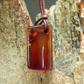 Navette-Anhänger Sumatra-Bernstein