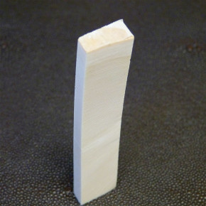 Mammut-Zuschnitt ca. 96x18,2x9 bis 6,5mm