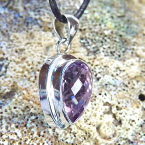 Silberanhänger mit Amethyst