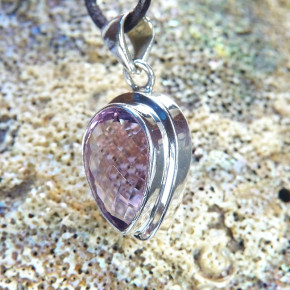Silberanhänger mit Amethyst