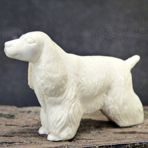 Pudel aus Mammutelfenbein