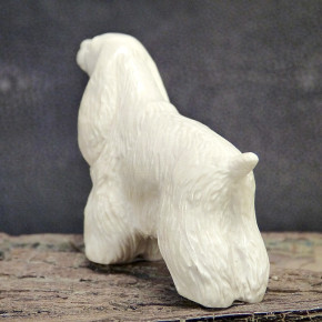 Pudel aus Mammutelfenbein