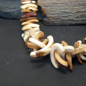 "Astkette" natur aus Mammutelfenbein