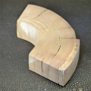 Mammut-Abschnitt braun ca. 89x31x17mm