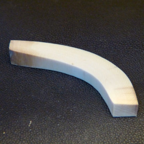 Bogensegment ca. 87 x 17 x 5 bis 8mm