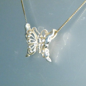 Silberanhänger "Schmetterling"